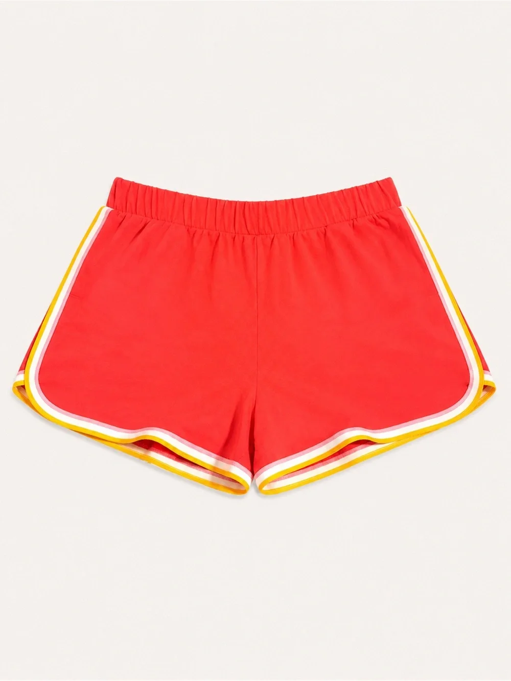 Coral Red Athletic Running Shorts – Girls XL (14/